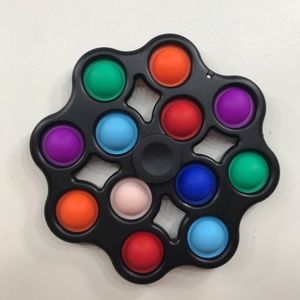 Colorful Simple Dimple Fidget Spinner